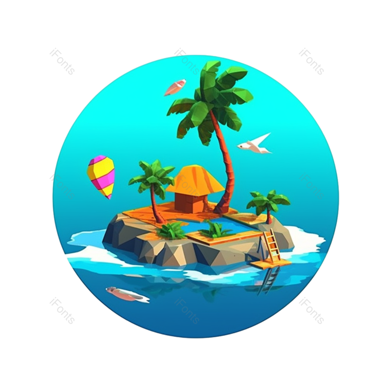 插图图片,图标元素,卡通PNG,树木免抠素材